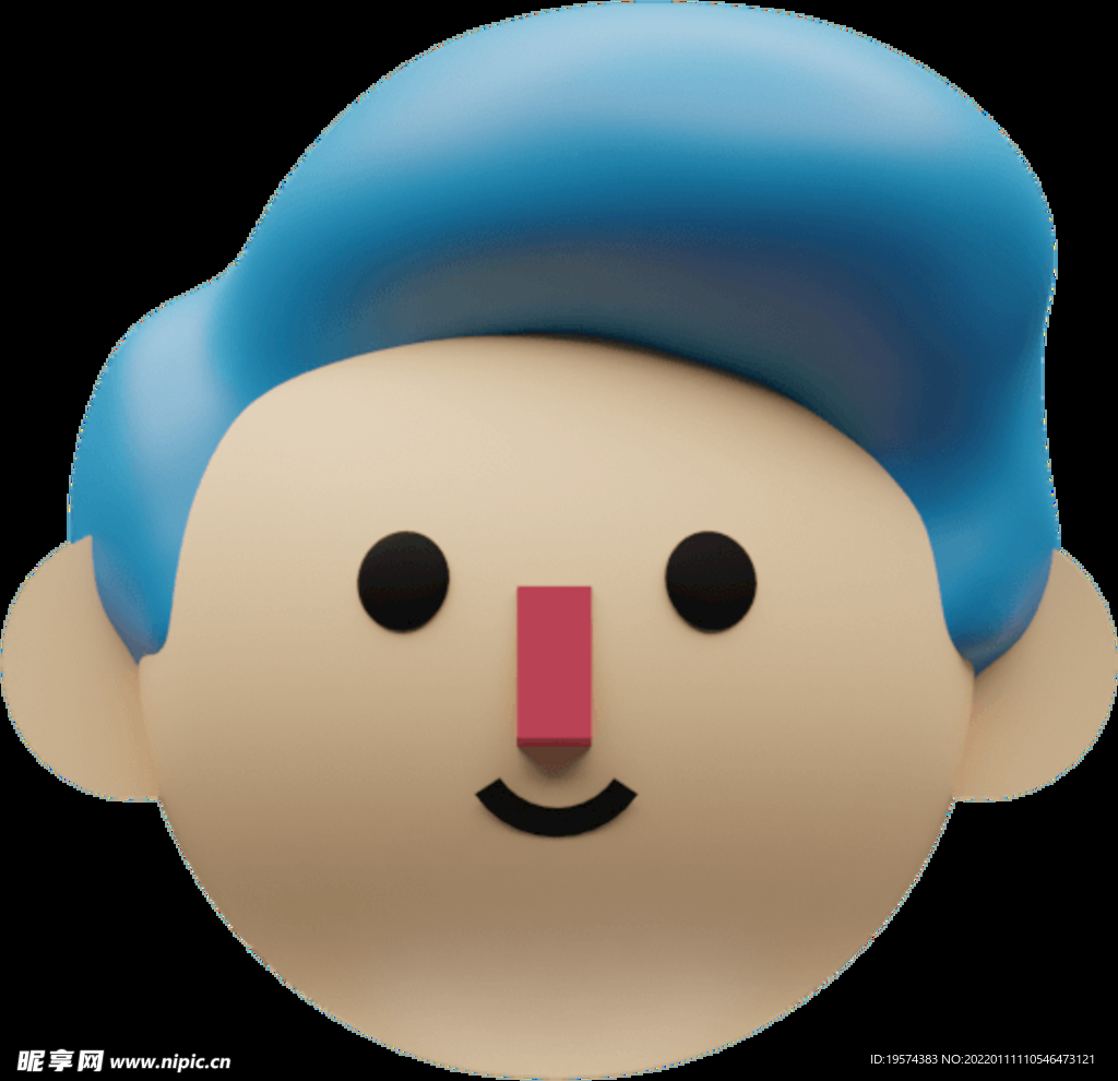 男孩子头部头像