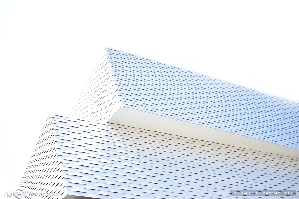 白色建筑大楼背景素材