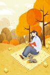 治愈系森系小清新创意海报图片 