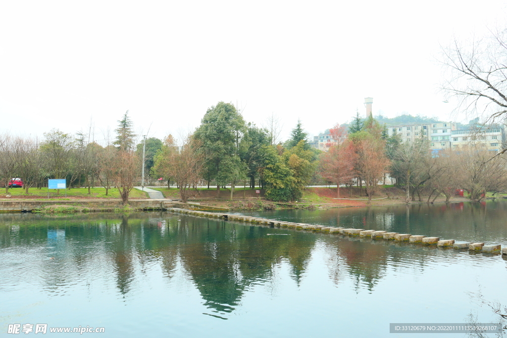 贵阳 冬天 风景 