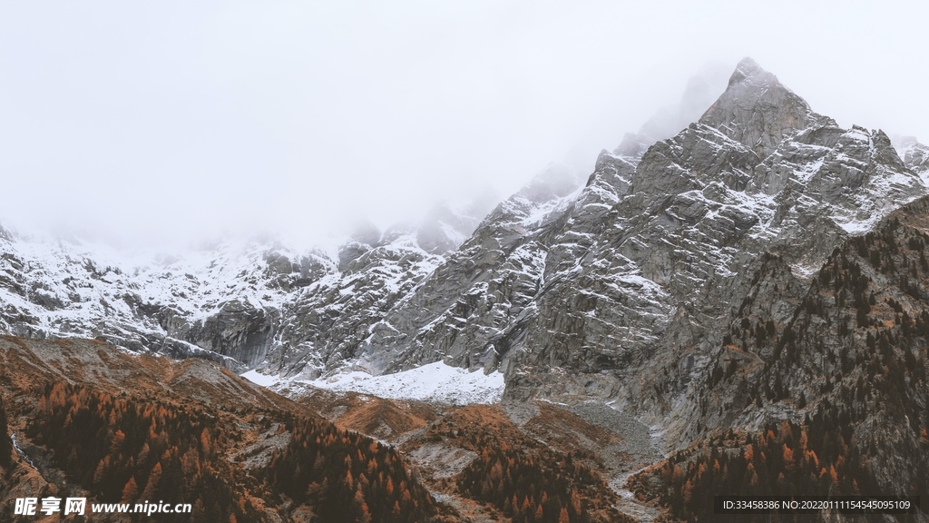 雪山图片