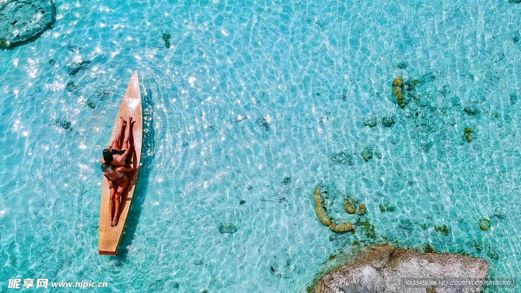 海边游玩壁纸