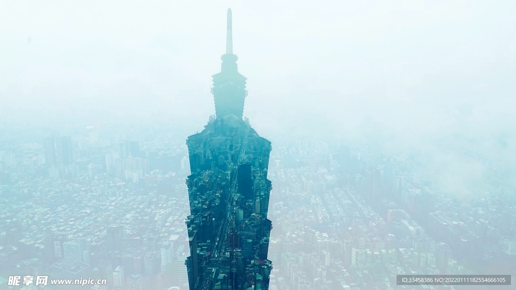 城市雾霾图片