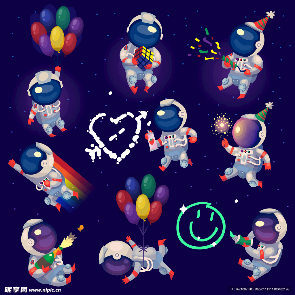 宇航员 太空人 星球 宇宙飞船