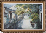 油画田园风景高清大图