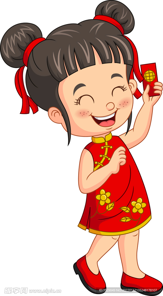新年卡通人物  