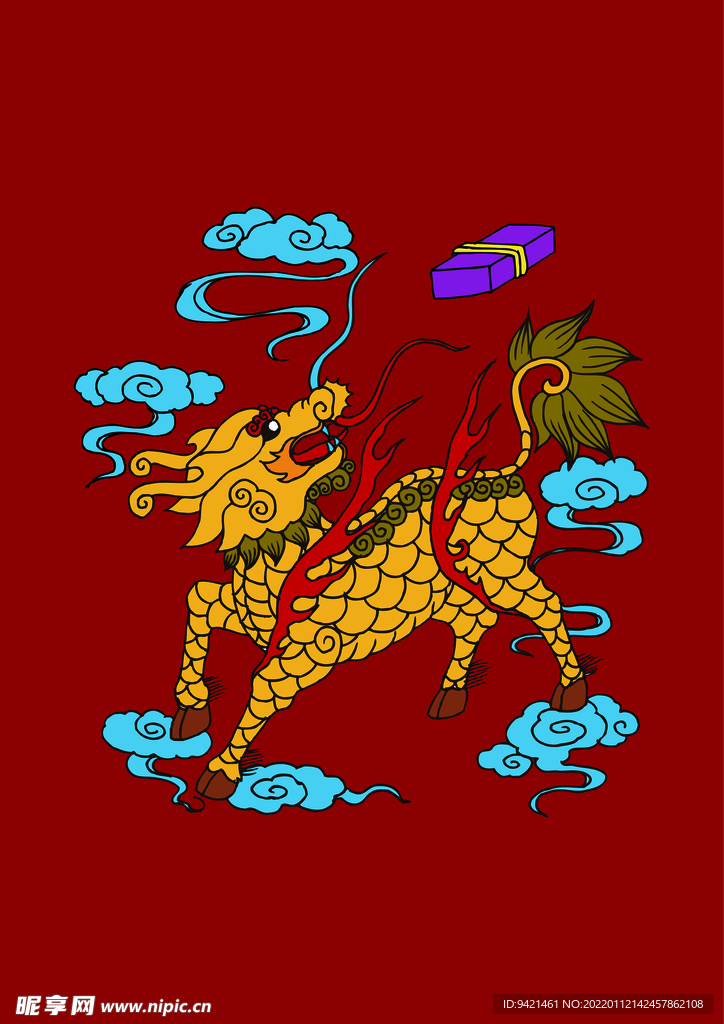 麒麟纹样