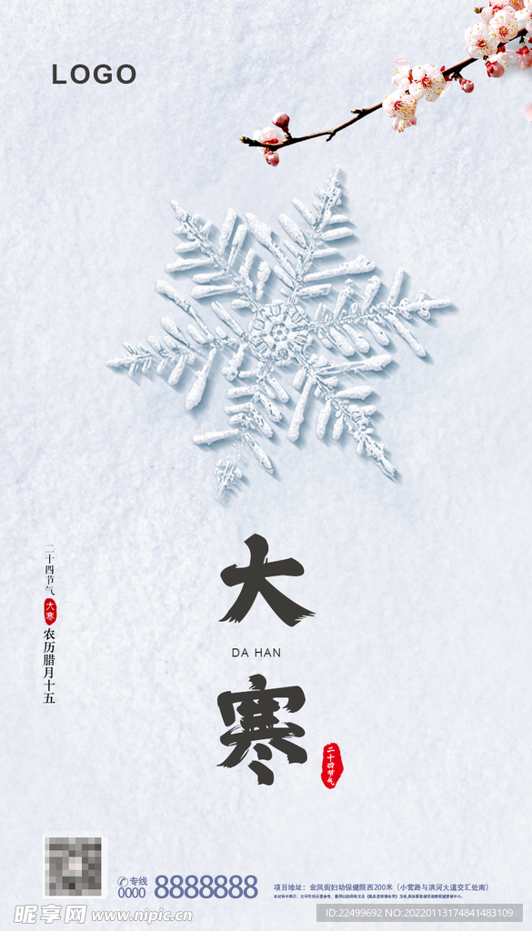 大寒海报