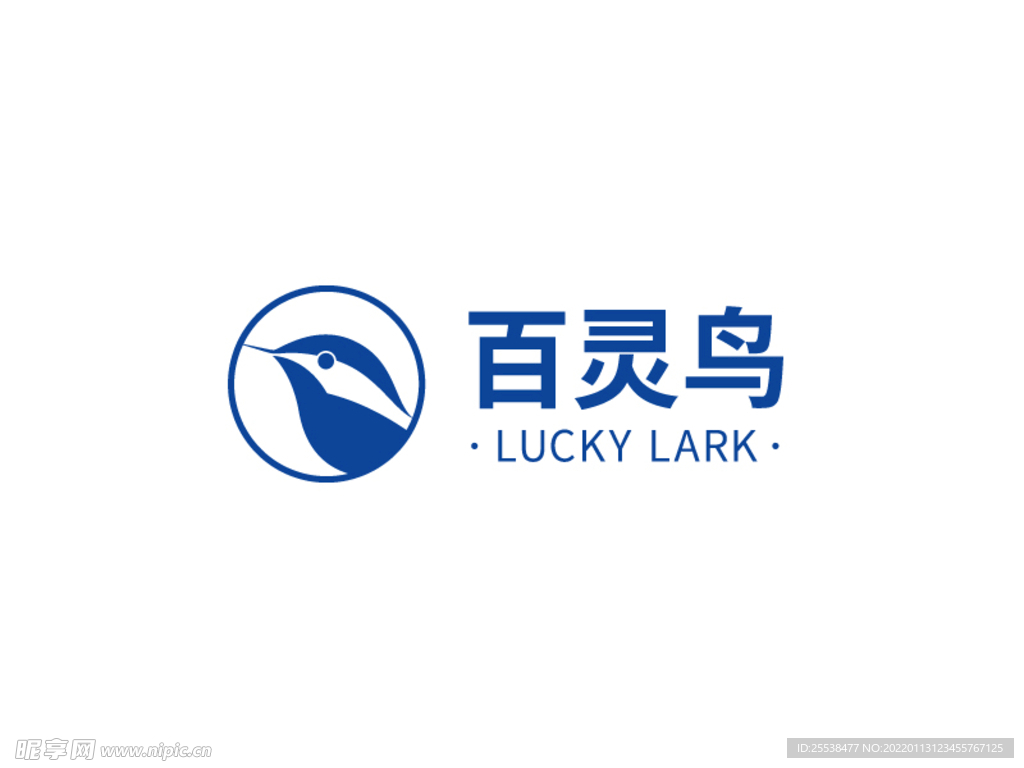 百灵鸟鸟儿logo标志