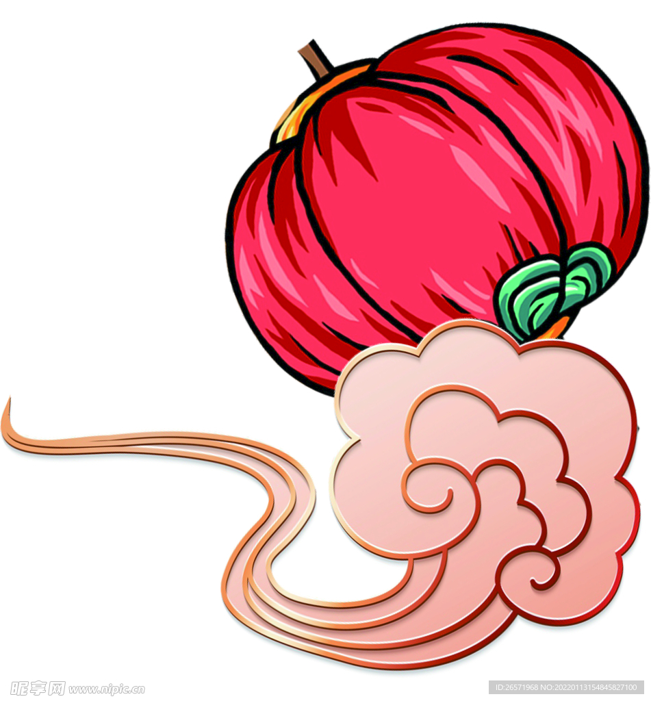 灯笼 祥云