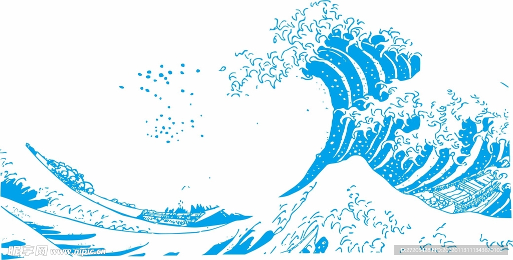 海浪 浪花