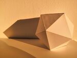 立体构成作品—十二面体