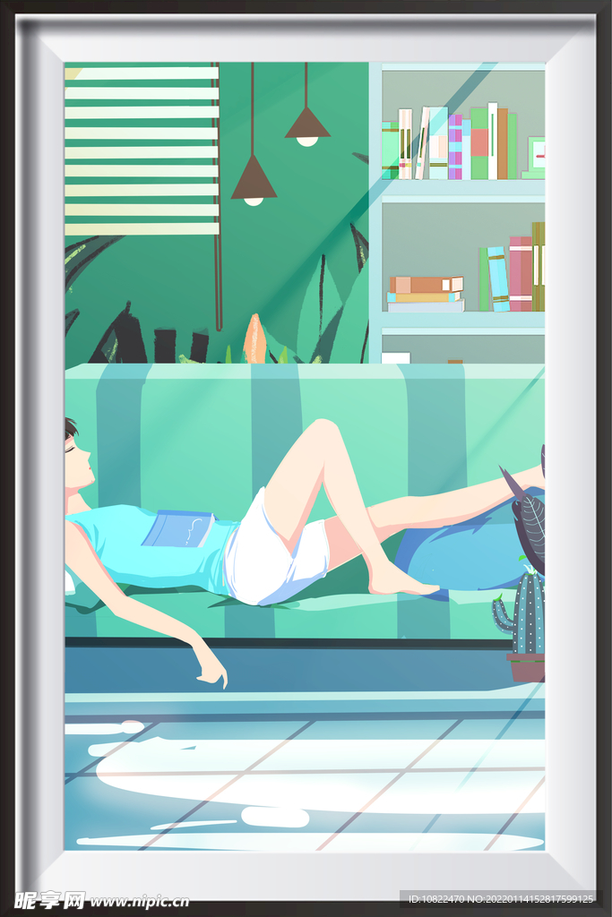 装饰画插画