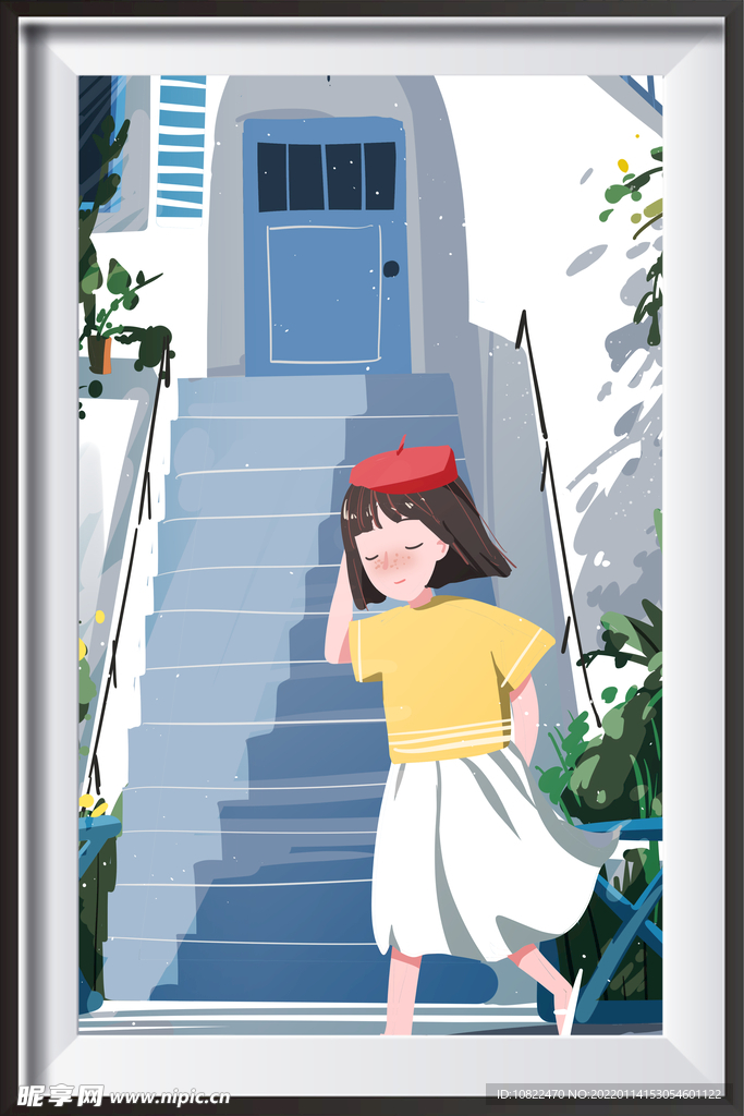 装饰画插画