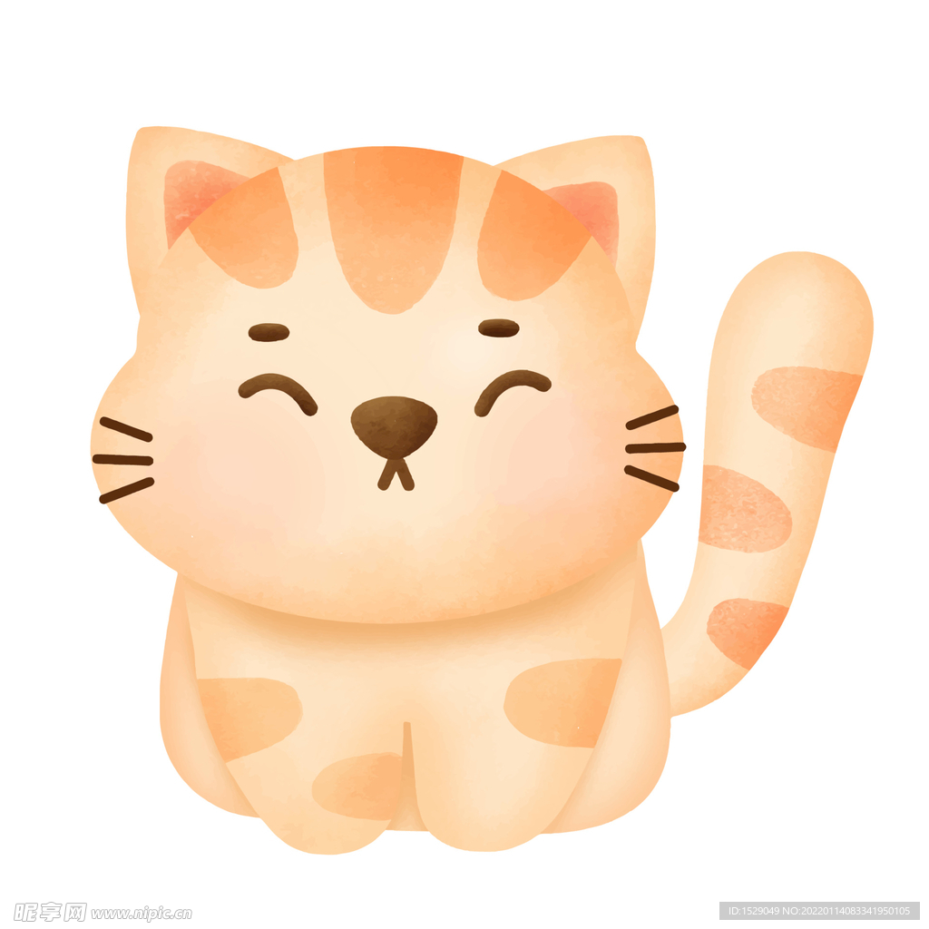 可爱卡通猫  