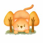 可爱卡通猫  