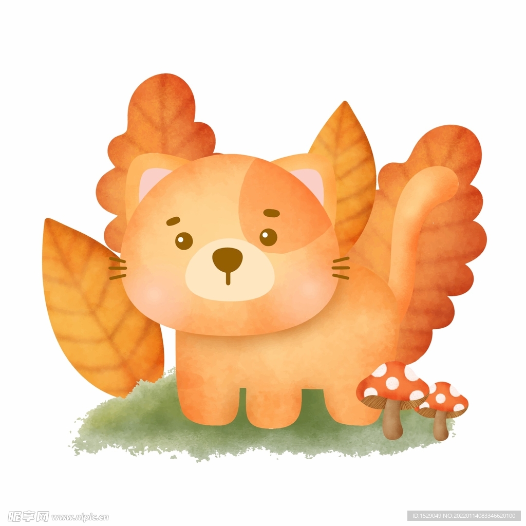 可爱卡通猫  