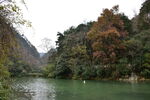 黔灵山景观群山湖泊自然景色