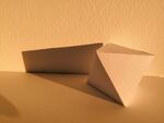 立体构成作品—八面体
