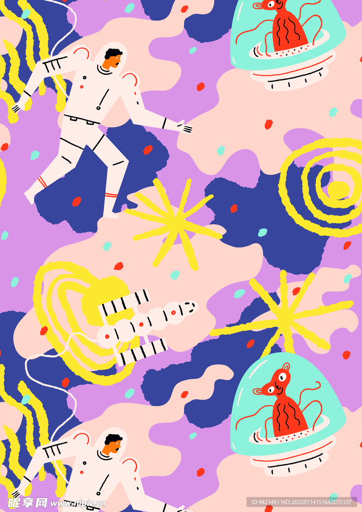 色彩插画