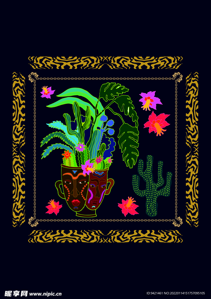 植物字母