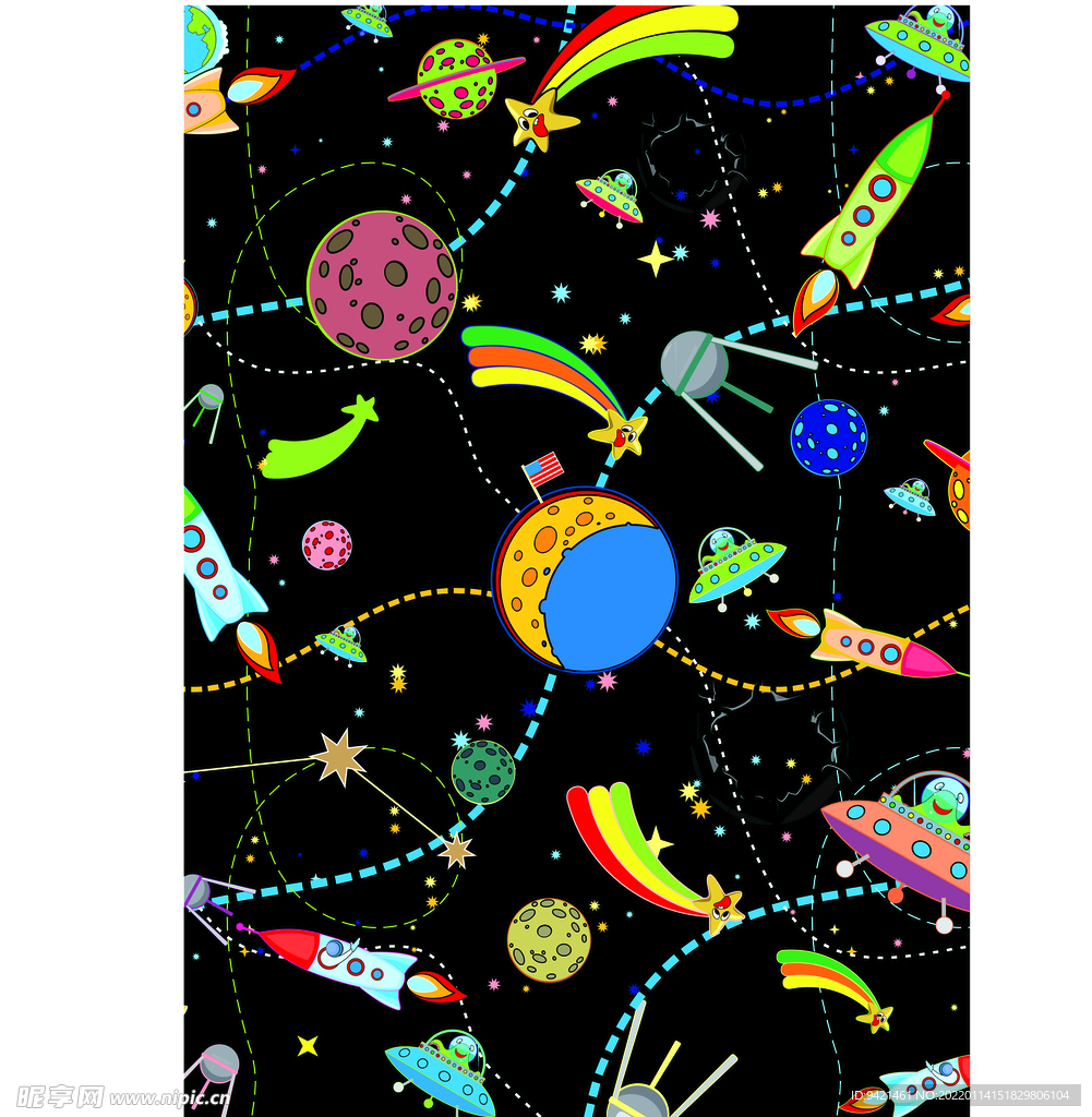 宇宙插画