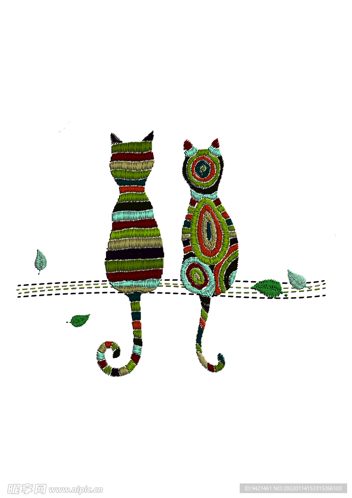 纹样猫咪