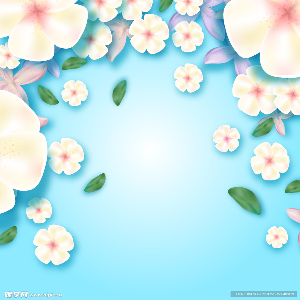 高清鲜花背景
