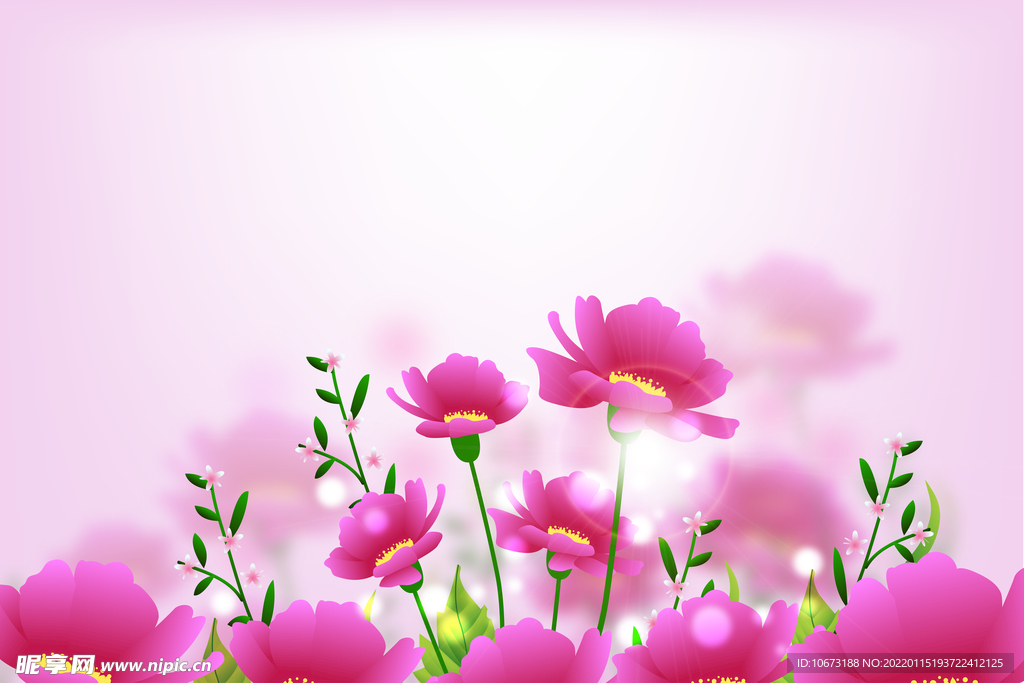 高清鲜花背景