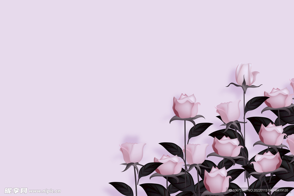 高清鲜花背景