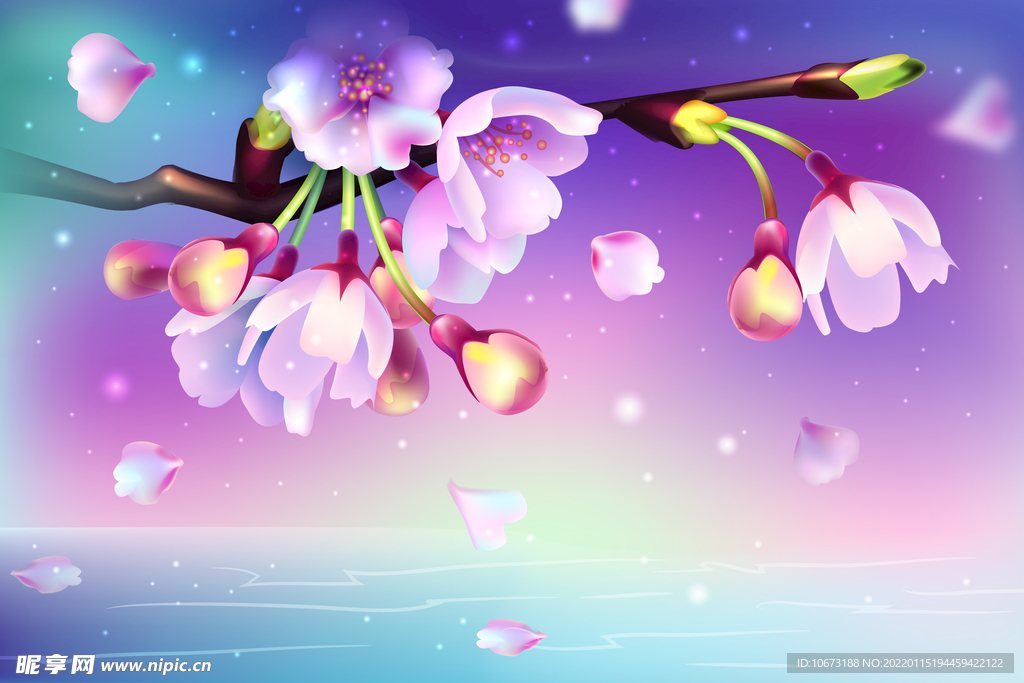 高清鲜花背景