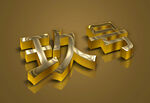 3D钛金包边字