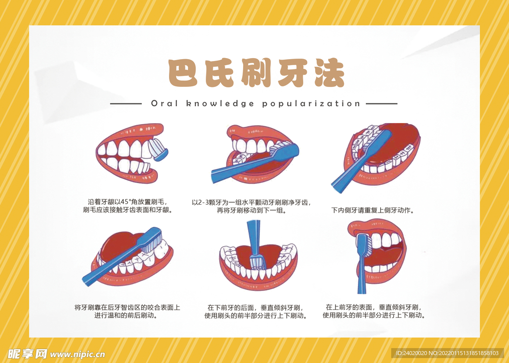 口腔医院儿童口腔科普-刷牙