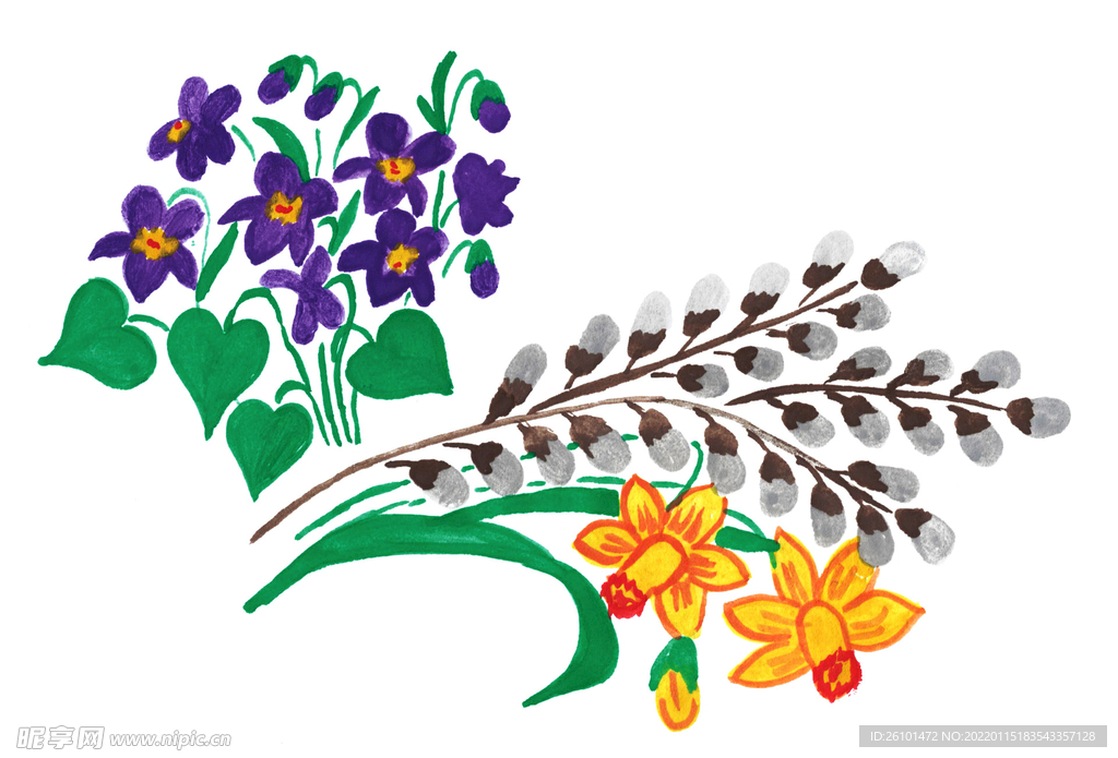 花