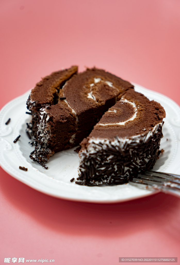 巧克力蛋糕素材