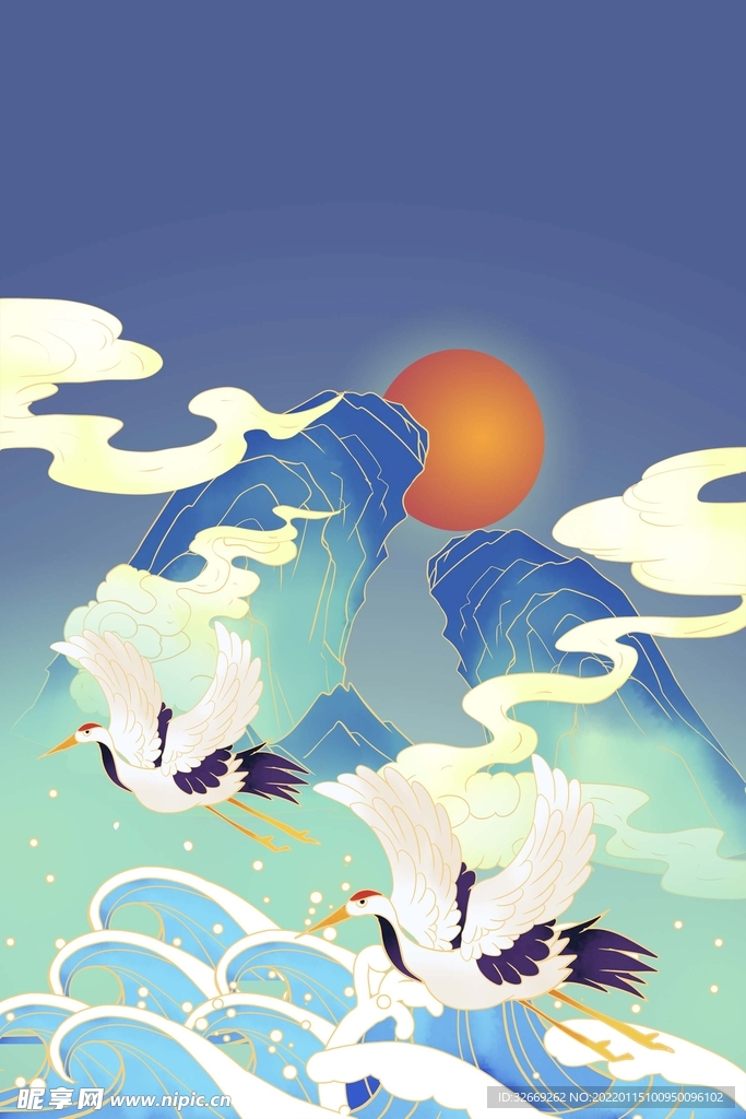 国潮背景