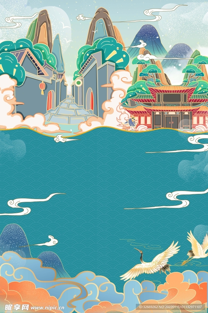 国潮背景