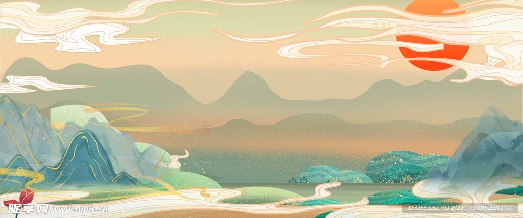 国潮背景