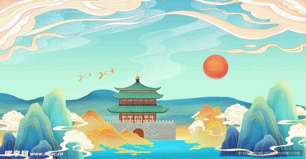 国潮背景