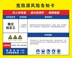 风险告知卡