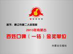 百姓口碑一钻金奖单位