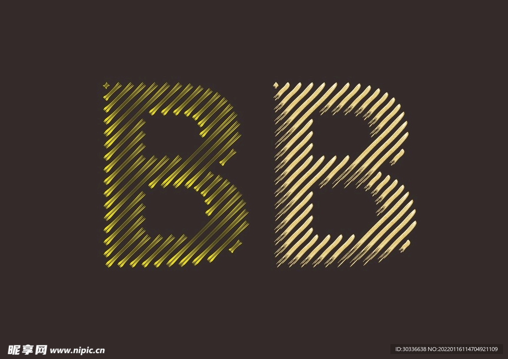 字母B