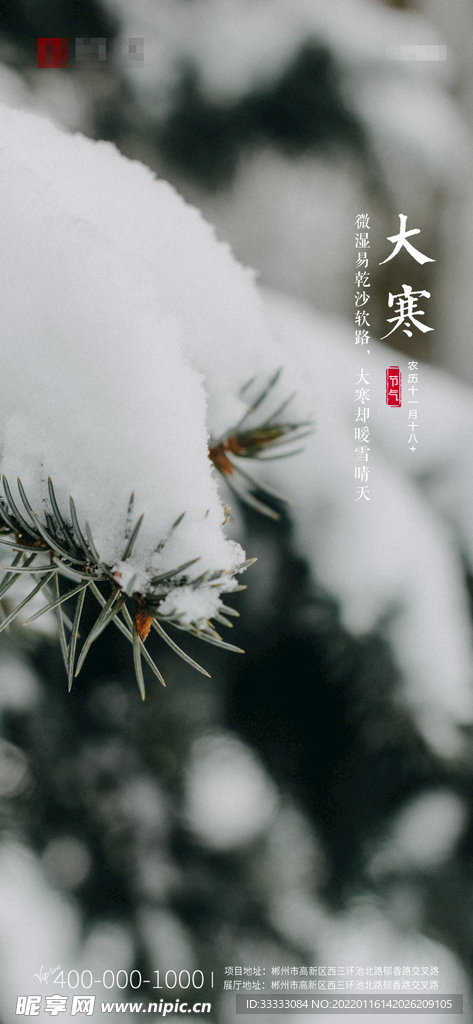 中国传统节气大寒