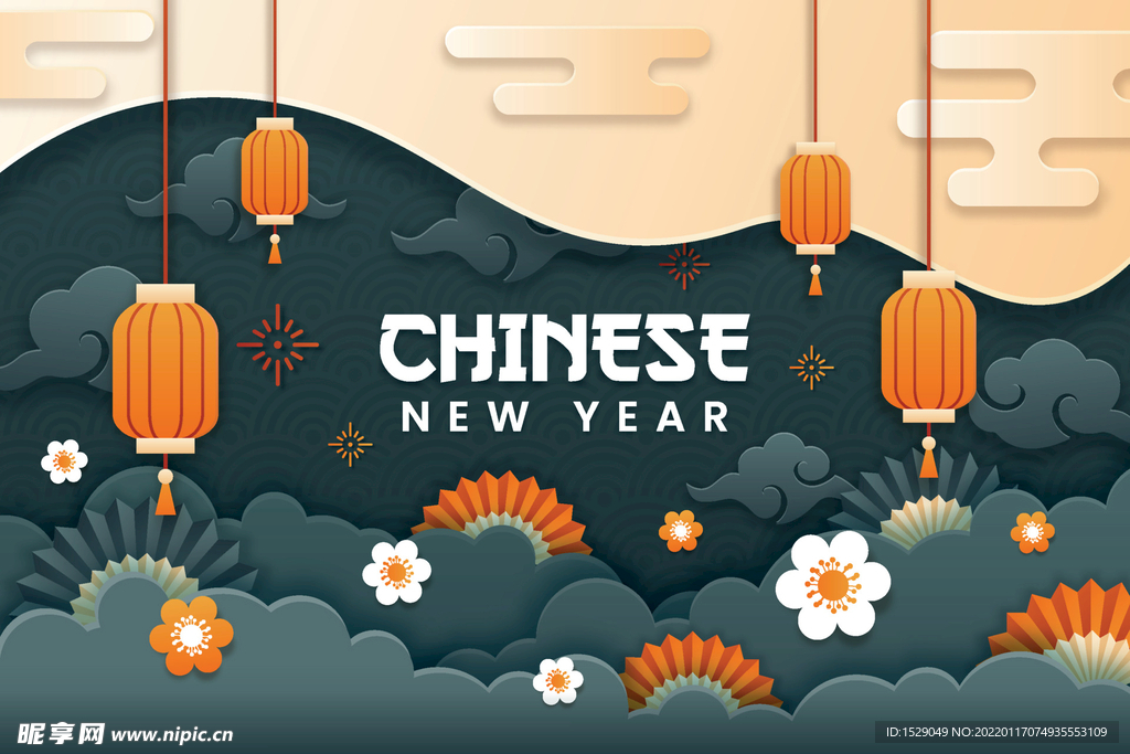  新年背景 