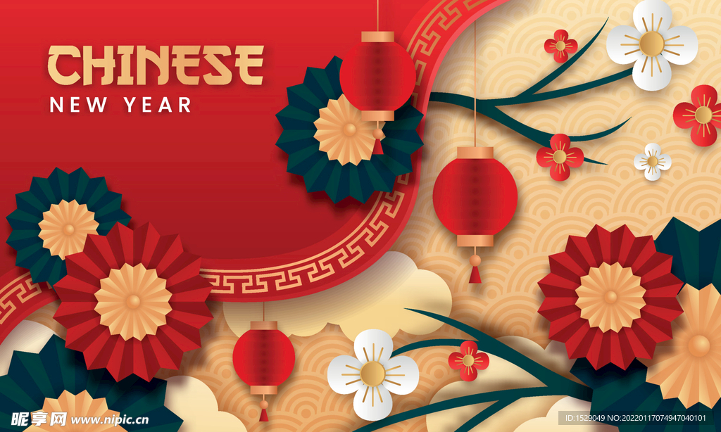  新年背景  