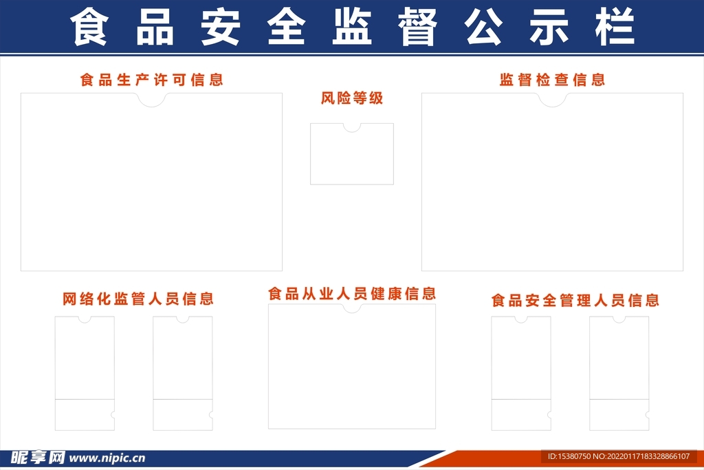 綦江食品安全监督公示栏