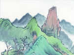 山水画  水墨山水  国画