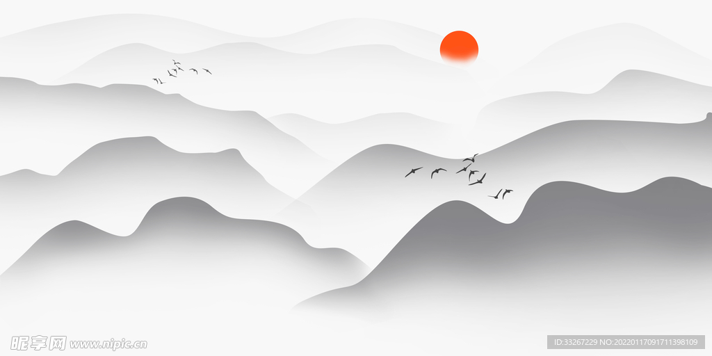 水墨山水