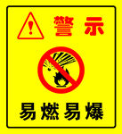 禁止易燃易爆 