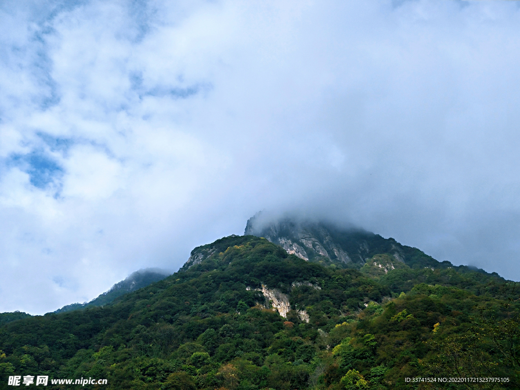 山顶风景  